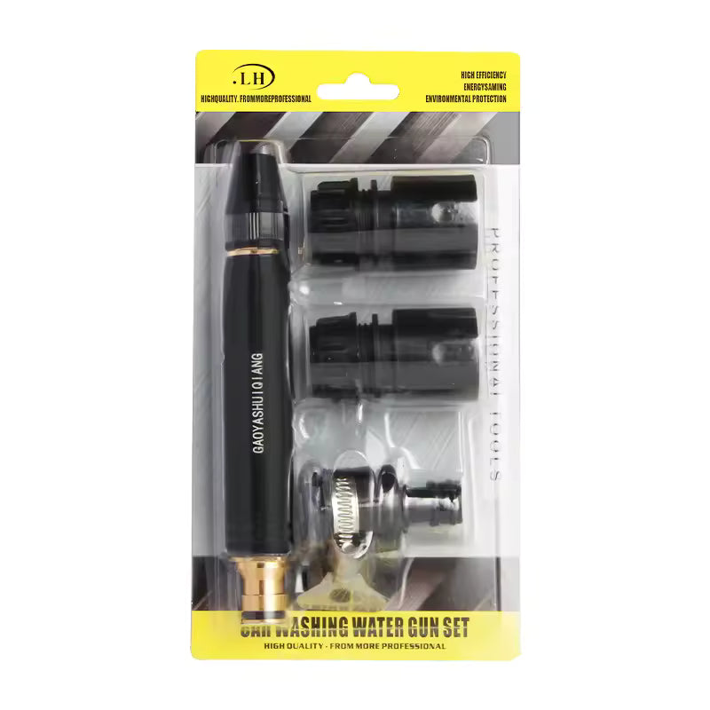 Boquilla de presión: Limpia y riega como profesional